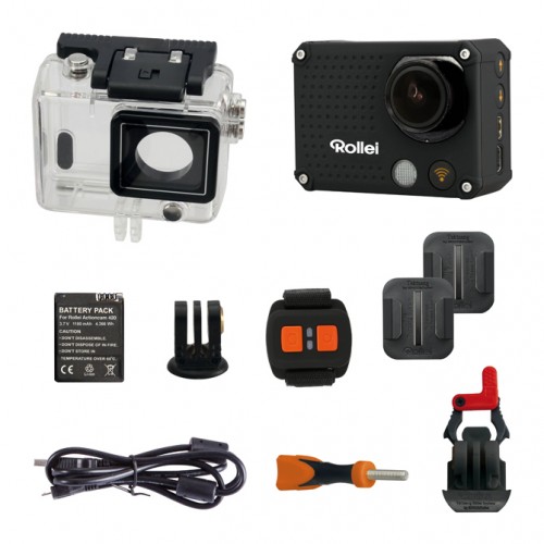 Rollei Actioncam 420_su priedais