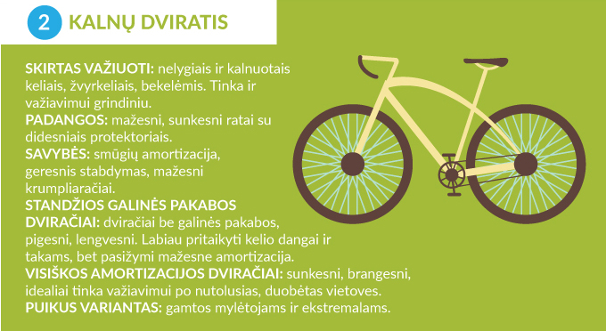 2Kalnų dviratis