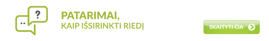 Kaip išsirinkti riedį