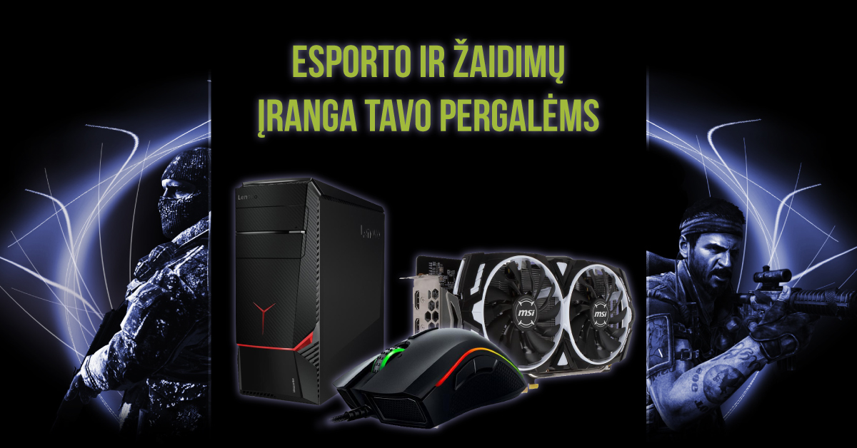 eSporto ir žaidimų įranga