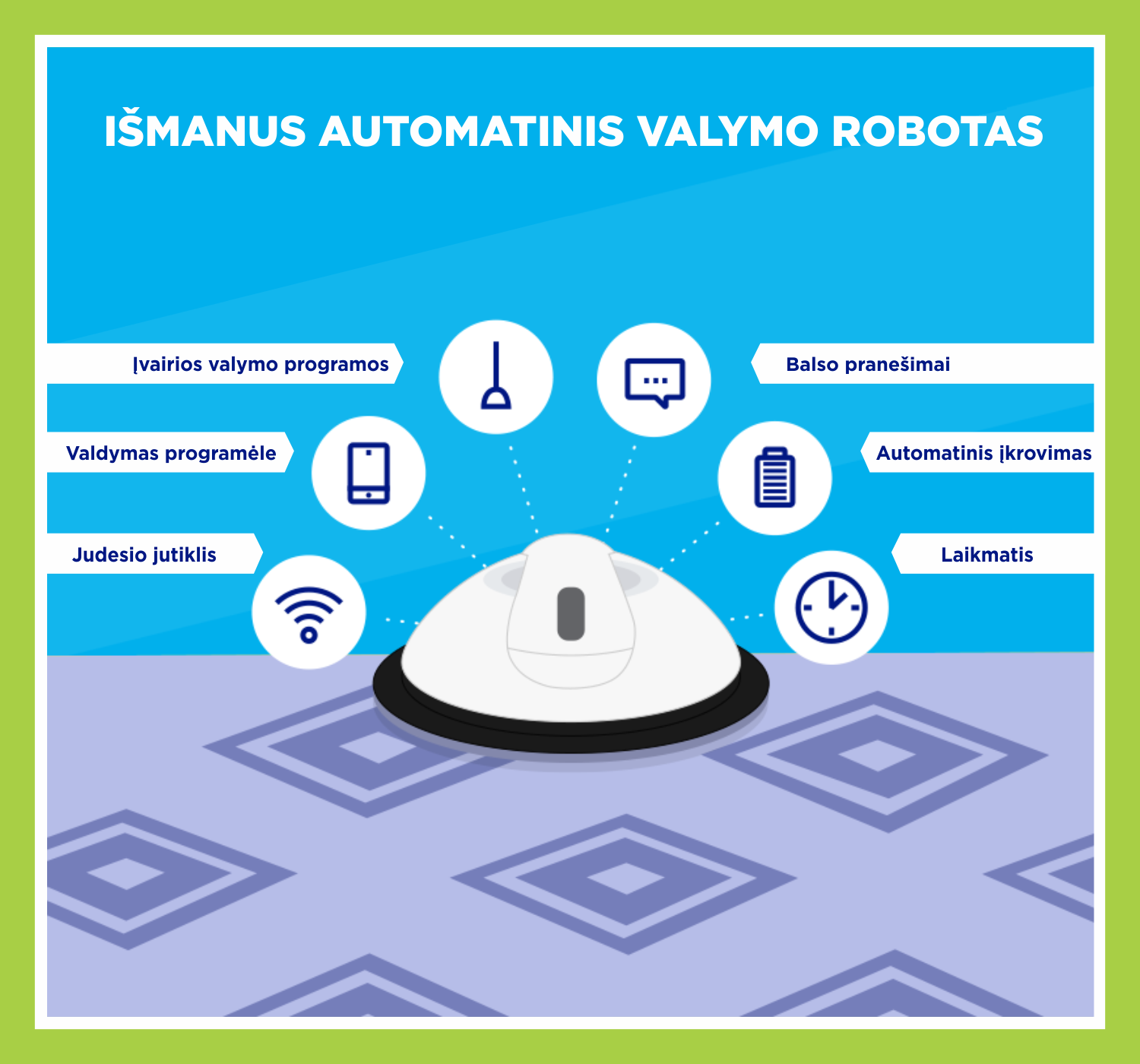 ismanus automatinis valymo robotas