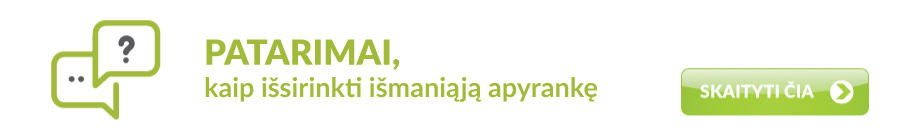 Patarimai kaip isirinkti ismaniaja apyranke