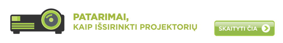 kaip issirinkti projektoriu