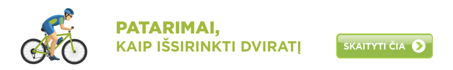 kaip issirinkti dvirati