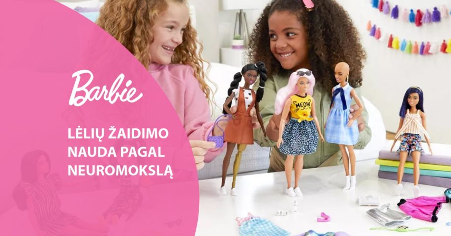 Barbie lėlių nauda pagal neuromokslą