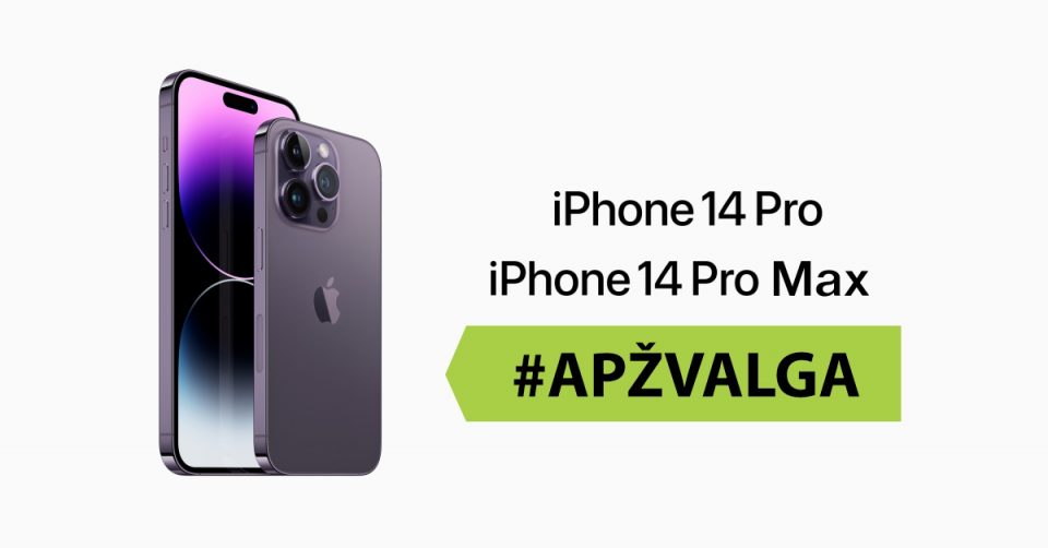 iPhone 14 Pro ir iPhone 14 Pro Max apžvalga