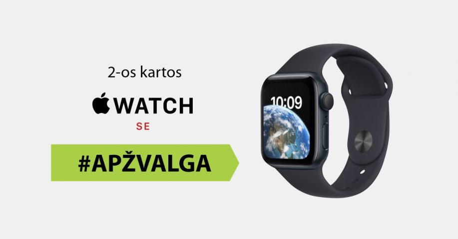 Apple Watch SE (2-nd Gen) apžvalga