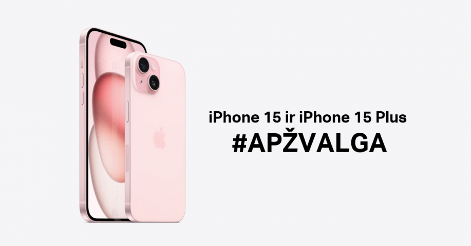 iPhone 15 apzvalga