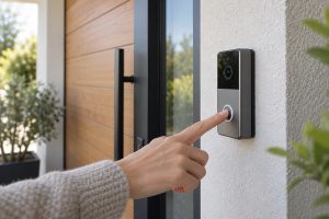 Domofonas ar Wi-Fi durų skambutis su kamera: ką rinktis 2026 m.?