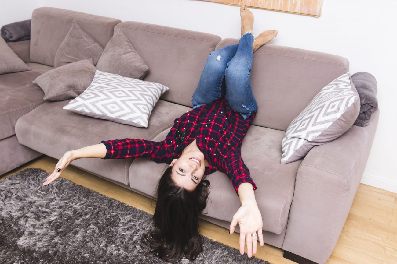 Didelė sofa lova
