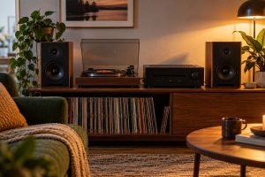 TOP 5 geriausi muzikiniai centrai 2026 m. namams ir vinilui