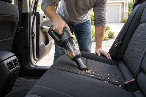 TOP 5 rankiniai dulkių siurbliai 2026 m. automobiliui ir baldams