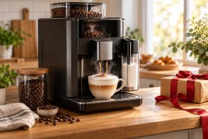 TOP 5 geriausi automatiniai kavos aparatai 2026 m. dovanai