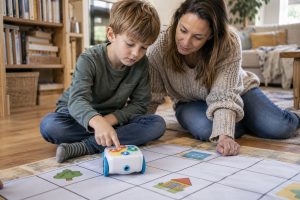 TOP 5 geriausi programuojami robotai vaikams 2026 m. dovanai