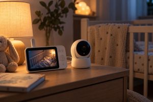 Garso ir vaizdo mobilios auklės iki 100 Eur: kurią rinktis?