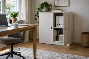 TOP 5 geriausios biuro spintos 2026 m. namų darbo vietai