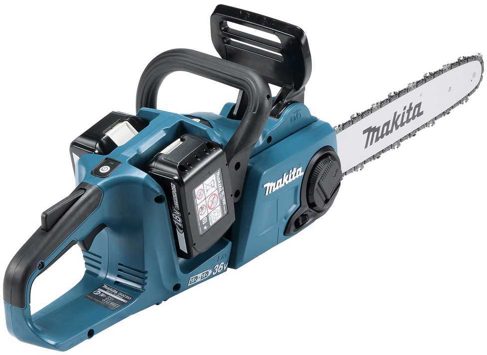 Makita DUC353Z – galingas akumuliatorinis grandininis pjūklas