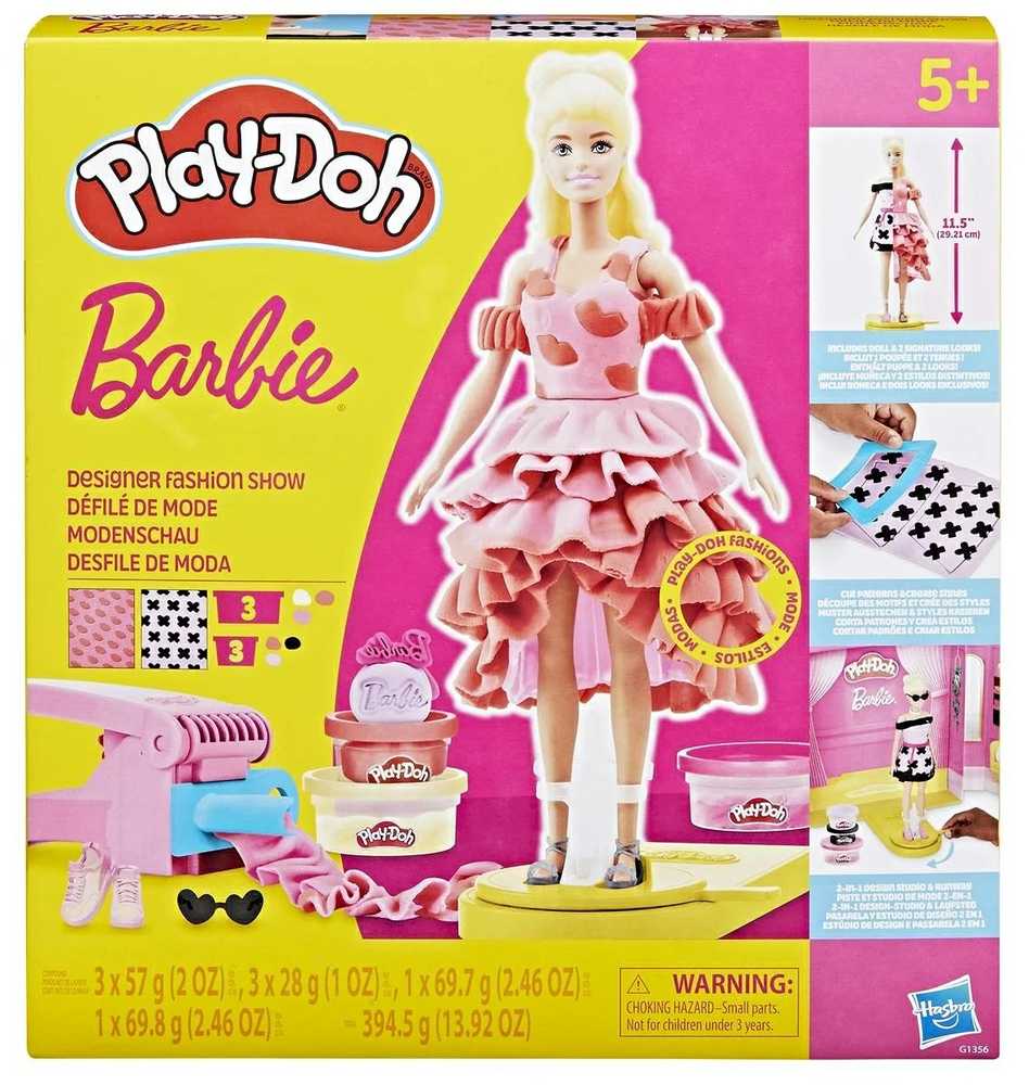 Barbie Play-Doh kūrybiškiausia kalėdinė dovana 