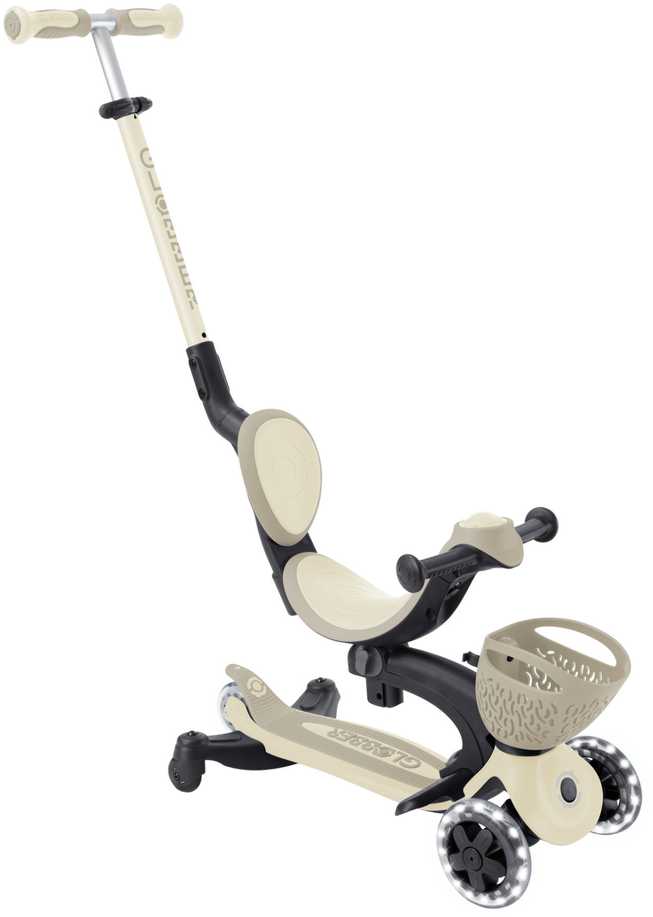 Paspirtukas vaikams Globber Go Up Baby Lights 360 3in1