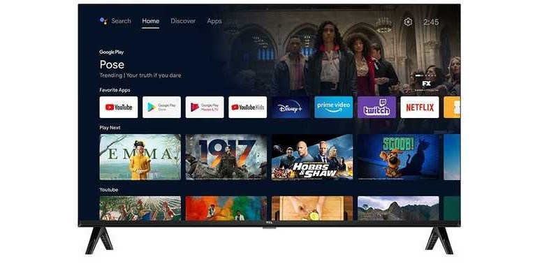 TCL 32S5400A berėmis televizorius