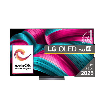 LG OLED77C51LA – didelio formato OLED televizorius kino patirčiai namuose