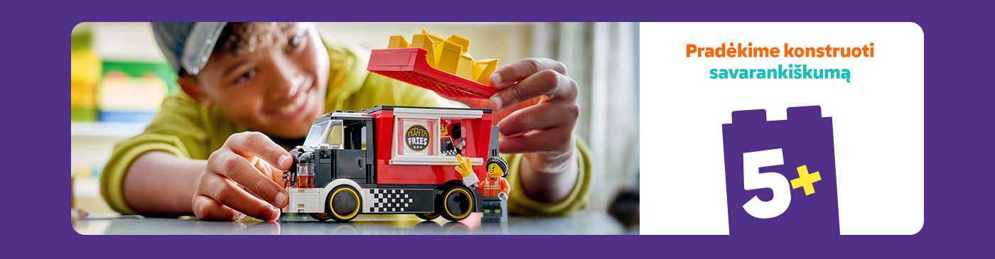 LEGO DUPLO rinkiniai vaikams nuo 5 metu