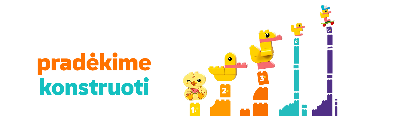 LEGO DUPLO pasaulis vaikams
