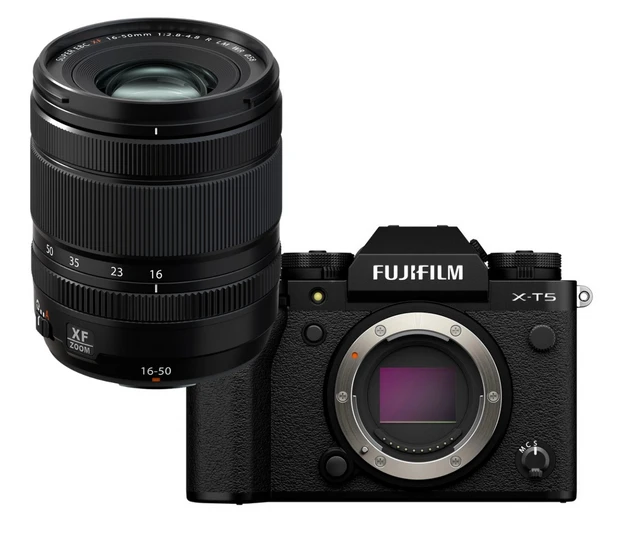 Sisteminis fotoaparatas FUJIFILM X-T5/XF16-50mmF2.8-4.8 R LM WR, Juodas aprašymas - Prekės nuotrauka