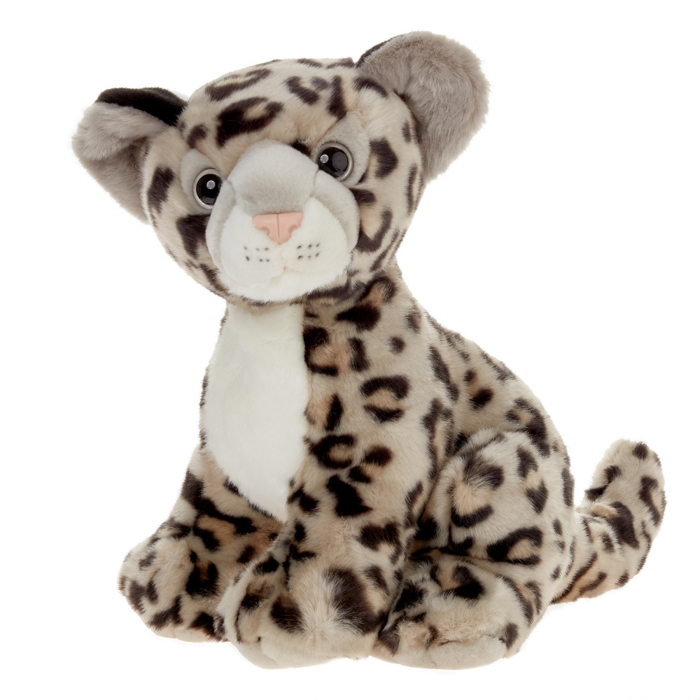 Beppe Pliušinis žaislas - snieginis leopardas, 35 cm aprašymas - Prekės nuotrauka