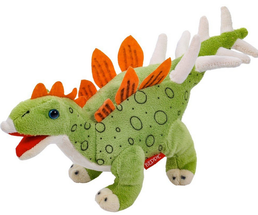 Beppe Pliušinis žaislas - stegozauras, 30 cm aprašymas - Prekės nuotrauka