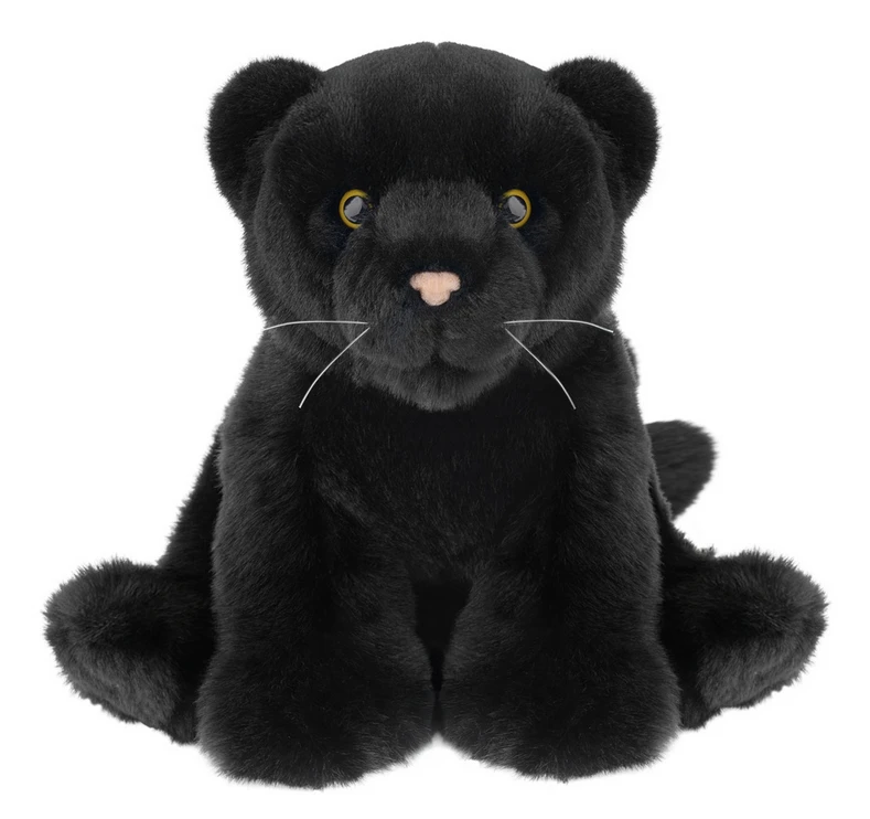 Beppe Pliušinis žaislas - juodoji pantera, 25 cm aprašymas - Prekės nuotrauka