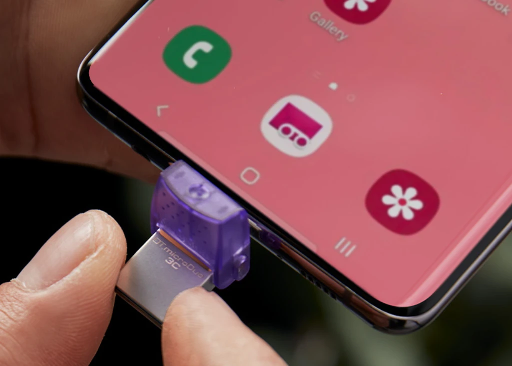 USB laikmena Kingston DataTraveler microDuo 3C, 256 GB, USB Type-A / USB Type-C aprašymas - Prekės nuotrauka