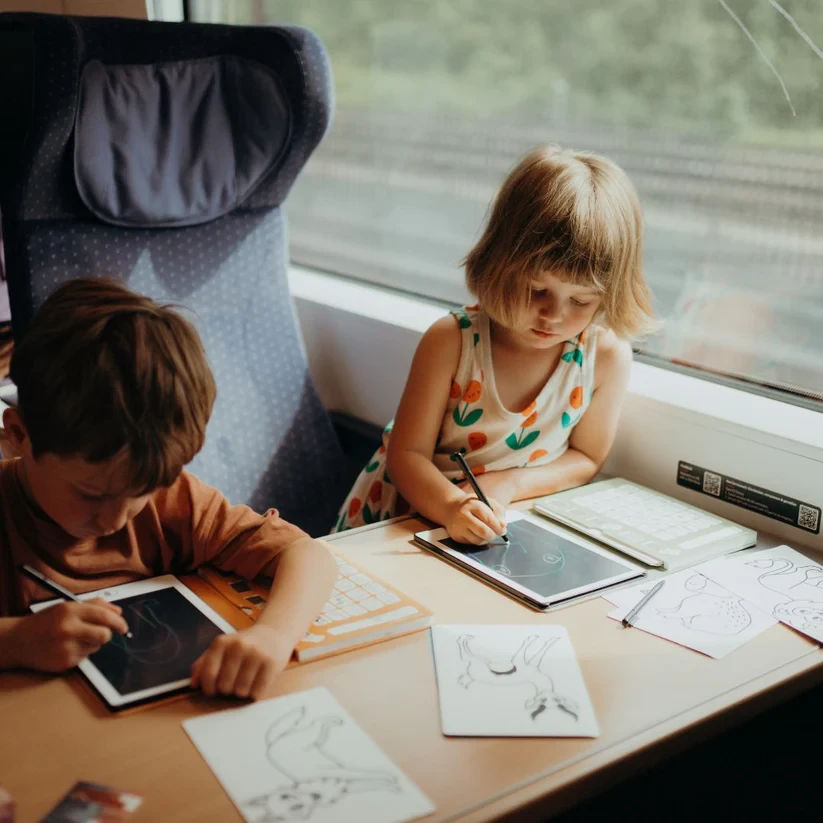 KIDYWOLF Piešimo planšetė KIDYDRAW-MINI, Princess aprašymas - Prekės nuotrauka
