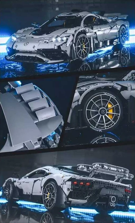 Konstruktorius CaDA Mercedes-AMG ONE C298 1/8 (3295 dalių) aprašymas - Prekės nuotrauka