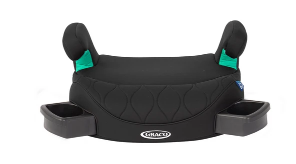 automobilinė kėdutė-paaukštinimas Graco Booster Max R129 su IsoFix, spalva: pilka (137-150 cm) aprašymas - Prekės nuotrauka