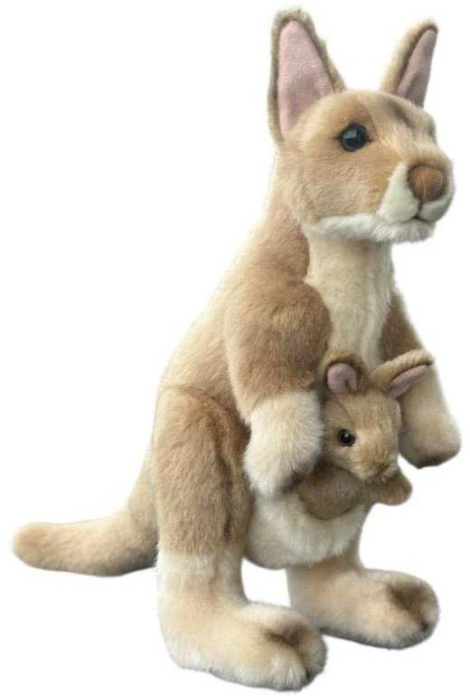 Dubi Pliušinis žaislas - Kengūra su jaunikliu, 30 cm aprašymas - Prekės nuotrauka