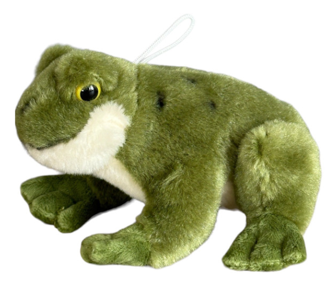 Dubi Pliušinis žaislas - varlė, 14 cm aprašymas - Prekės nuotrauka