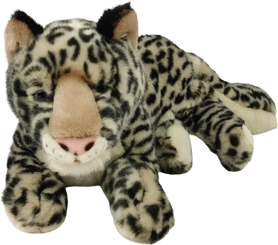 Dubi Pliušinis žaislas - snieginis leopardas, 28 cm aprašymas - Prekės nuotrauka