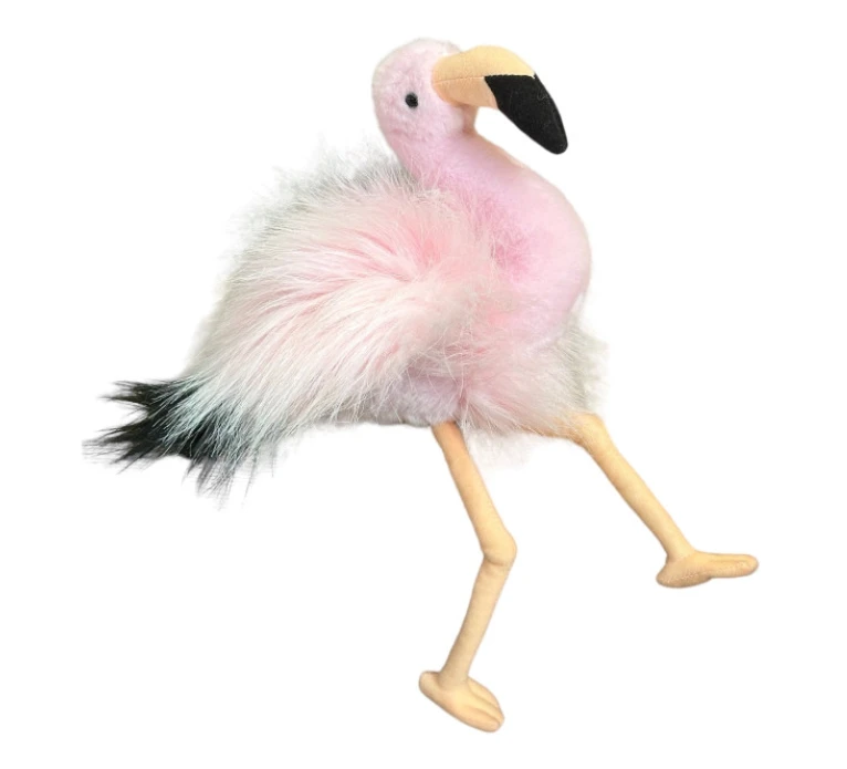 Dubi Pliušinis žaislas - flamingas, 20 cm aprašymas - Prekės nuotrauka