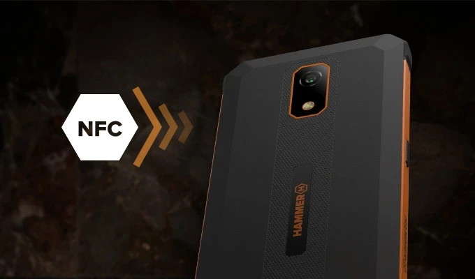 Išmanusis telefonas MyPhone Hammer Iron Va, 4G, 6/64GB, oranžinis aprašymas - Prekės nuotrauka