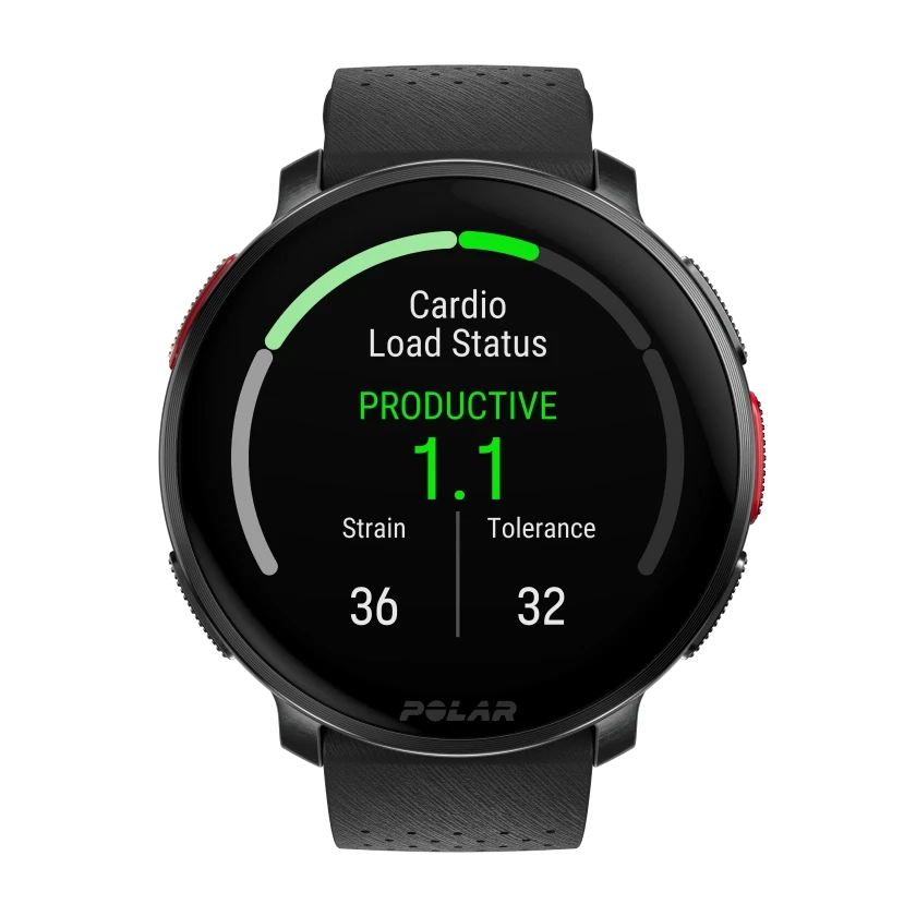 Išmanusis laikrodis Polar Vantage V3 S/L. Sidabrinės spalvos korpusas su pilkos spalvos dirželiu aprašymas - Prekės nuotrauka