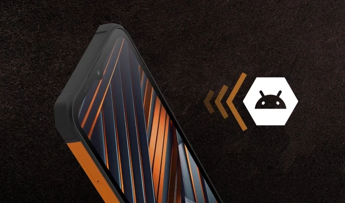 Išmanusis telefonas MyPhone Hammer Iron Va, 4G, 6/64GB, oranžinis aprašymas - Prekės nuotrauka