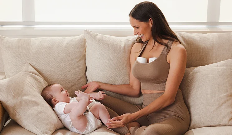 Momcozy nešiojamas belaidis pientraukis S12 pro aprašymas - Prekės nuotrauka