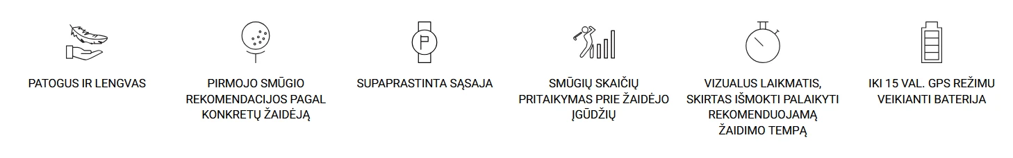 Išmanusis laikrodis Garmin Approach® J1, sidabrinis aliumininis korpusas su alyvos spalvos „ComfortFit“ medžiaginiu dirželiu | 010-03898-10 aprašymas - Prekės nuotrauka