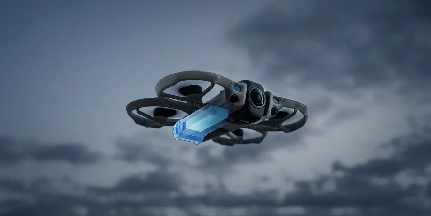 DJI Avata 360 Fly More Combo dronas (su DJI RC 2 valdikliu) aprašymas - Prekės nuotrauka