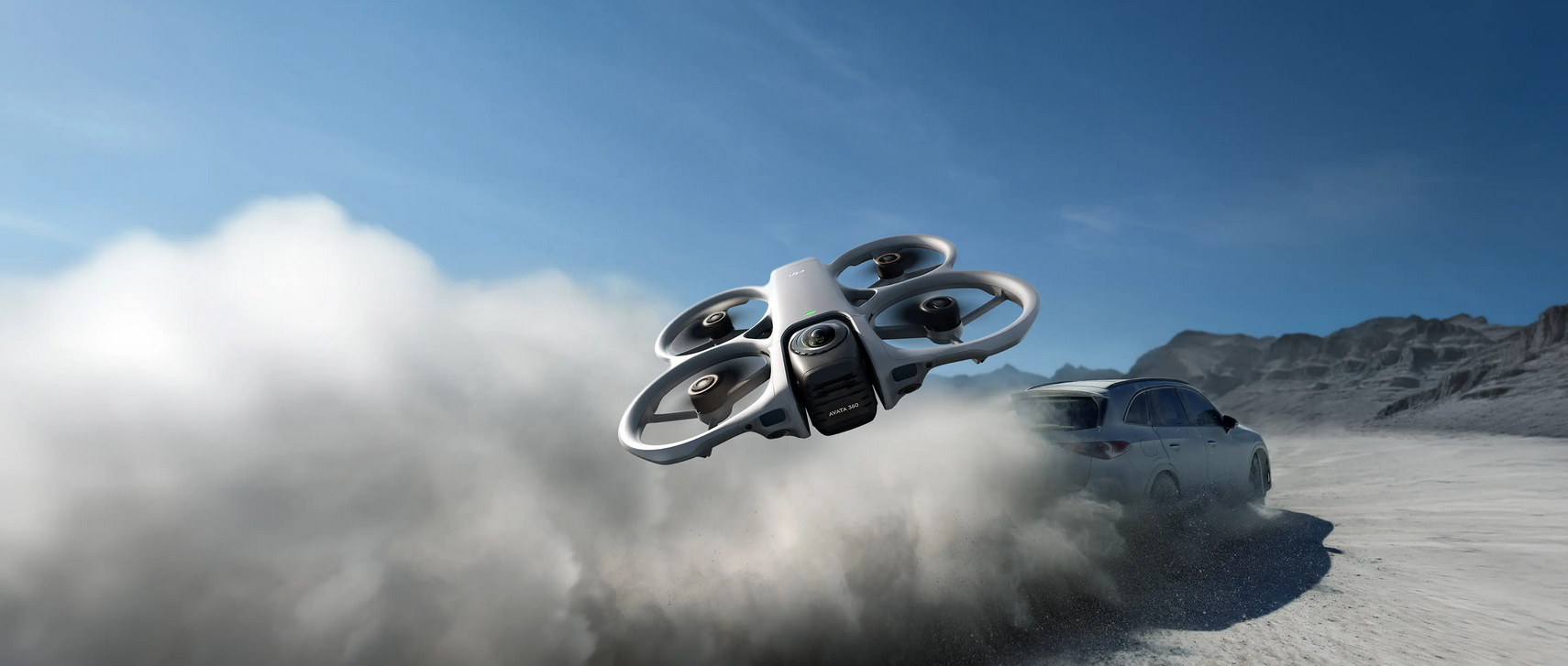 DJI Avata 360 Fly More Combo dronas (su DJI Goggles N3 akiniais) aprašymas - Prekės nuotrauka
