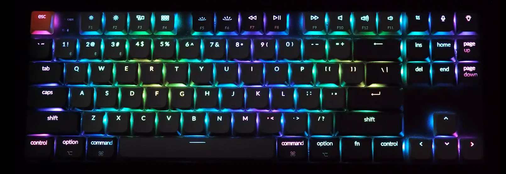 Keychron K1 QMK belaidė mechaninė klaviatūra (K1X-A4) | 6 versija aprašymas - Prekės nuotrauka