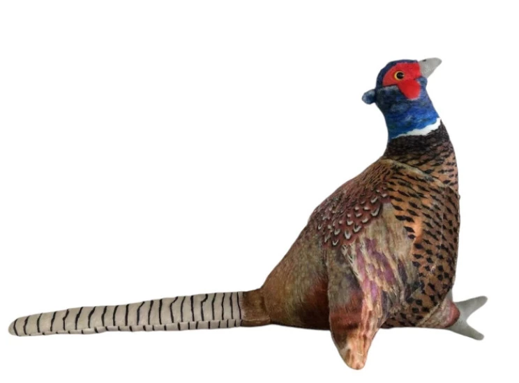 Dubi Pliušinis žaislas - fazanas, 30 cm aprašymas - Prekės nuotrauka