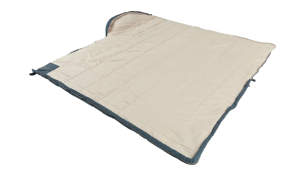 Outwell miegmaišis Campion Lux XL, 225x105cm, mėlynas, kairinis aprašymas - Prekės nuotrauka
