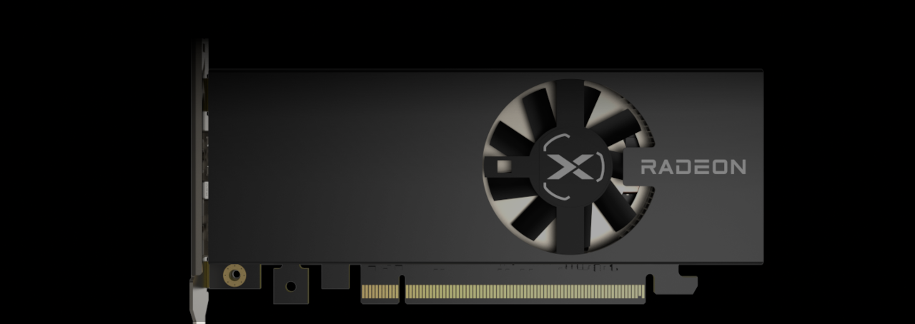 Vaizdo plokštė XFX SPEEDSTER SWFT105 „Radeon RX 6400“ su 4 GB GDDR6, AMD RDNA™ 2 architektūra | RX-64XL4SFG2 aprašymas - Prekės nuotrauka
